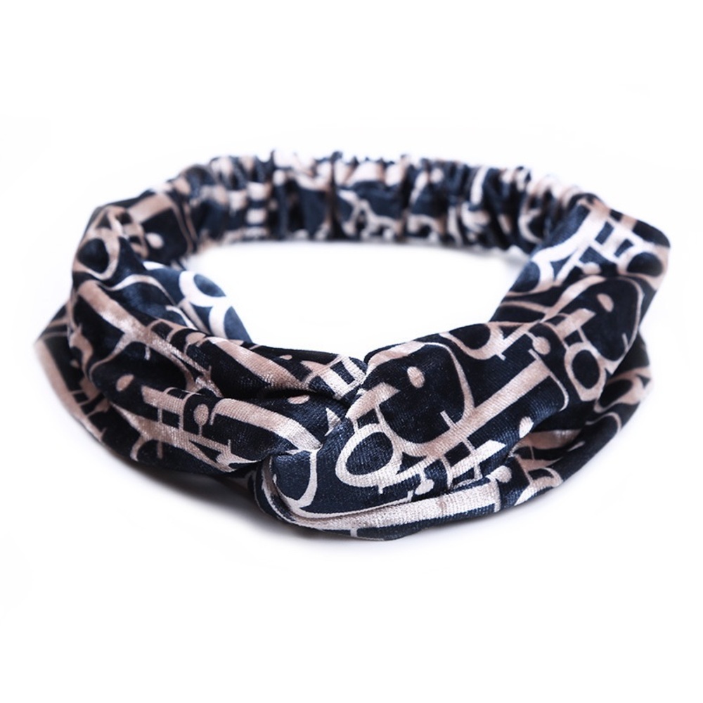 Stylish Black and White Headband